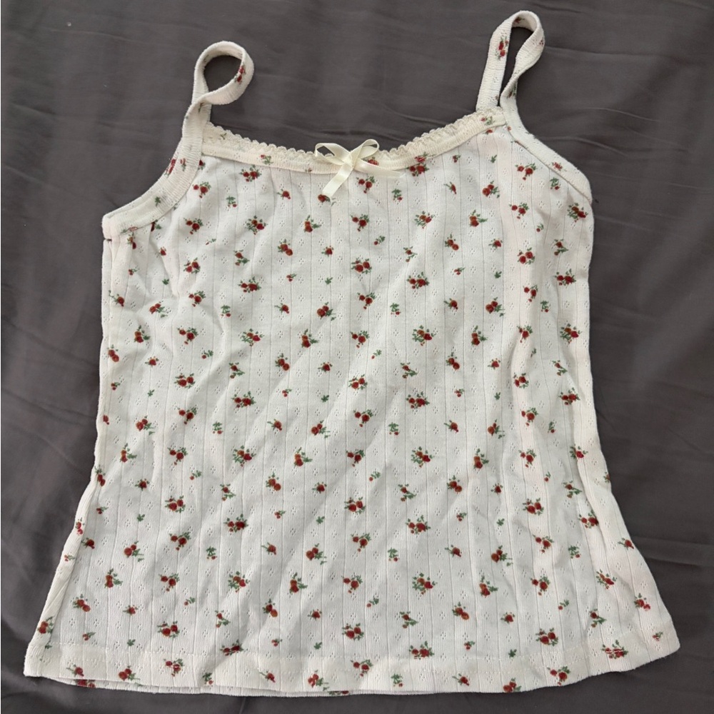 Floral Lace Tank